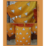 Kimetsu no Yaiba Demon Slayer District Arc Tanjiro kamado Zenitsu Agatsuma Inosuke Hashibira Female Version Kimono Cosplay Costumes
