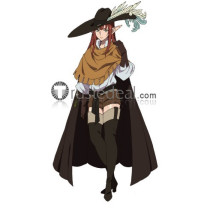 Chain Chronicle Haecceitas no Hikari Mujika Black Cosplay Shoes Boots