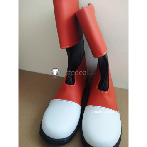 Cool orange Cosplay Boots Shoes