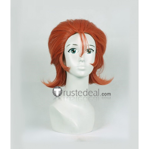 Voltron Legendary Defender Coran Red Orange Cosplay Wig