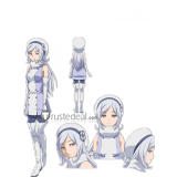 Gundam Build Fghters Aila Jyrkiainen White Cosplay Shoes Boots