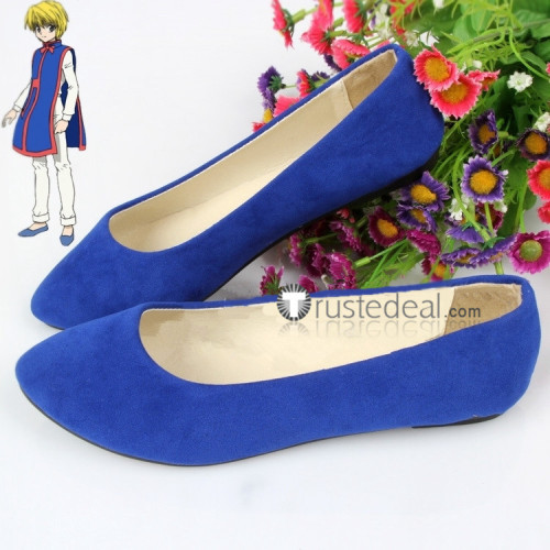 Hunter X Hunter Kurapika Blue Cosplay Shoes Boots