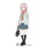 Darling in the Franxx Ichigo Zero Two School Uniform Cosplay Costume