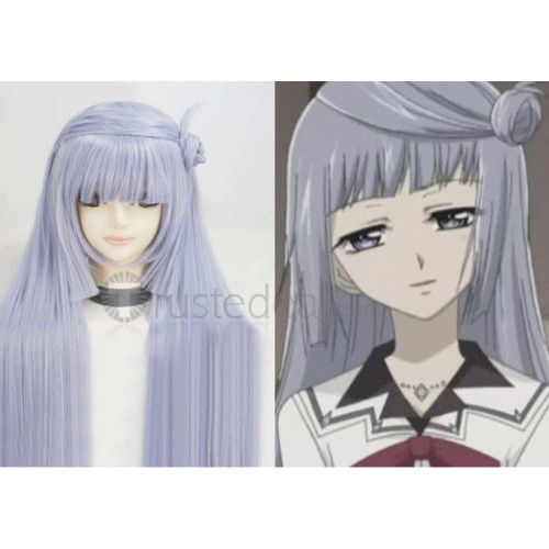 Vampire Knight Kurenai Maria Long Purple Cosplay Wig