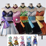 Vocaloid Gumi Miku Luka Haku Teto Mercy Cosplay Costume