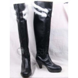 K Project Awashima Seri Black Cosplay Boots Shoes
