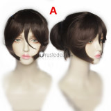 Danganronpa Trigger Happy Havoc Aoi Asahina Brown Ponytail Cosplay Wig