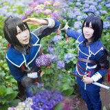 Touken Ranbu Namazuo Toushirou Army Uniform Cosplay Costume 2