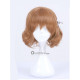 Blend S Mafuyu Hoshikawa Short Curly Brown Cosplay Wig2