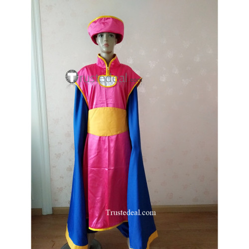 Darkstalkers Hsien-Ko Lei Lei Pink Blue Cosplay Costume
