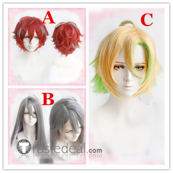 Hypnosis Mic Division Rap Battle Shinjuku Division Matenrou Hifumi Doppo Jinguji Cosplay Wigs