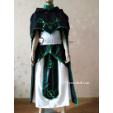 YuGiOh 5D's Misty Tredwell Misty Lola Black Green Cosplay Costume