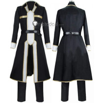 Sword Art Online Alicization SAO 3rd Kirito Kirigaya Kazuto Black Cosplay Costume