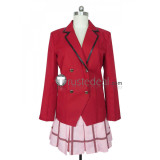 Ikkitousen Battle Vixens Ryofu Housen Red Uniform Cosplay Costume