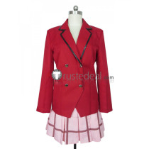Ikkitousen Battle Vixens Ryofu Housen Red Uniform Cosplay Costume