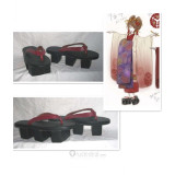 Vocaloid 2 Senbonzakura MEIKO Cosplay Shoes Geta
