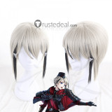 Touken Ranbu Hyuuga Masamune Gray Black Cosplay Wig