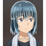 Hinamatsuri Hina Deep Blue Cosplay Wig