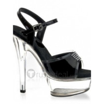 Imported PVC Upper High Heel Open-toes Platform Sexy Sandals(99-61)