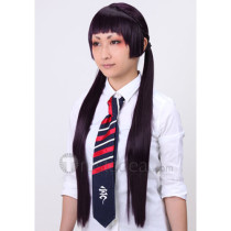 Blue Exorcist Kamiki Izumo Dark Purple Cosplay Wig