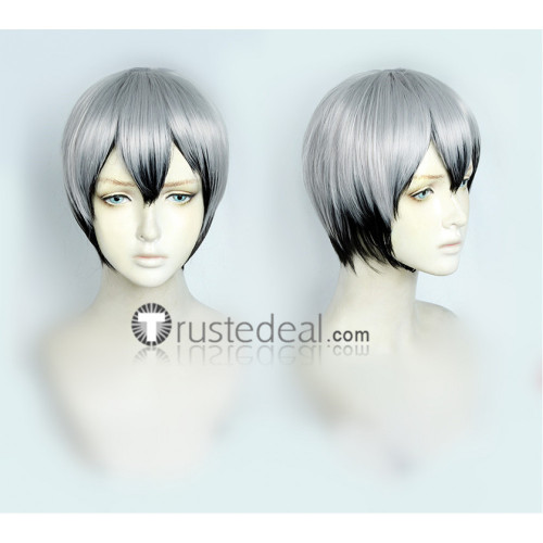 Haikyuu Shinsuke Kita Kotaro Bokuto Black Grey Cosplay Wigs