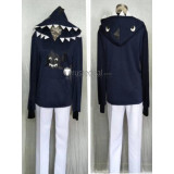 Free! Iwatobi Swim Club Matsuoka Rin Shark Hoodie Blue Cosplay Costume