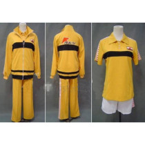 Prince of Tennis Rikkai Young Kan Yellow Uniform Cosplay Costume