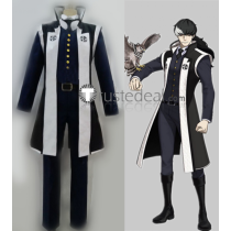 Ace Attorney Gyakuten Saiban Prosecutor Simon Blackquill Cosplay Costume