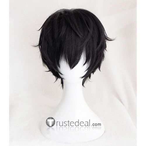 Persona 5 Protagonist Akira Kurusu Joker Black Cosplay Wig