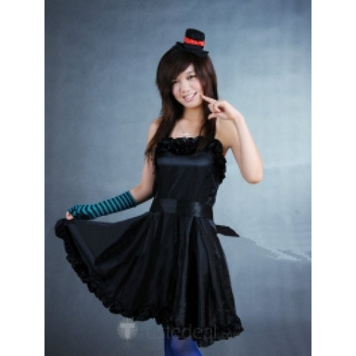K-On! Akiyama Mio Black Cosplay Costume