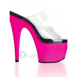 Imported PVC Upper High Heel Open-toes Platform Sexy Sandals(99-23)