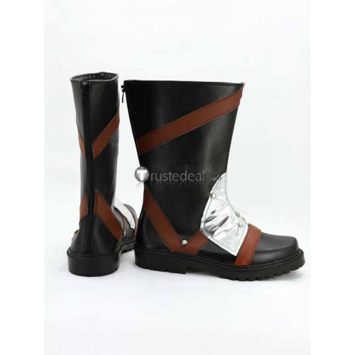 Final Fantasy X Auron Cosplay Shoes Boots