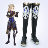 Genshin Impact Hu Tao Albedo Rosaria Cosplay Shoes Boots