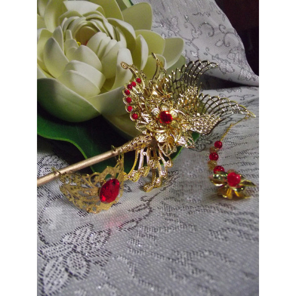 Magi The Labyrinth Of Magic Kougyoku Ren Hair Pin Cosplay Accessory