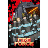 Enen no Shouboutai Kusakabe Shinra Arthur Boyle Akitaru Oubi Fire Force Bunker Gear Mission Uniform Cosplay Costume