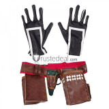 Final Fantasy XV FF15 Cindy Aurum Yellow Cosplay Costume