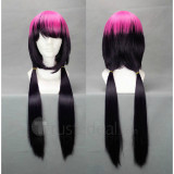 Ao no Exorcist Kamiki Izumo Pink and Dark Purple Cosplay Wig