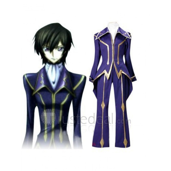 Code Geass Lelouch of the Rebellion Zero Cosplay Costume
