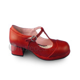 Wine Lolita Summer Footwear