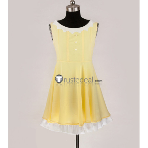NORN9 Last Era Koharu Pink Yellow Cosplay Costume