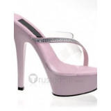 Imported PVC Upper High Heel Open-toes Platform Sexy Sandals(99-53)