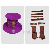 League of Legends Original Caitlyn Purple Dress Cosplay Costume