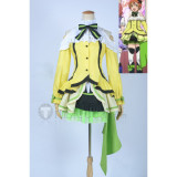 Love Live Rin Hoshizora KiRa KiRa Sensation Yellow Cosplay Costume