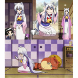 Gugure Kokkuri-san Kokkuri Female Genderbend White Cosplay Wigs