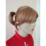 Sword Art Online Silica Brown Cosplay Wig