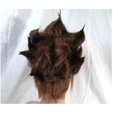 Shaman King Asakura Yoh Short Brown Styled Cosplay Wig