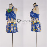 Jojo's Bizarre Adventure Vento Aureo 5 Trish Una Blue Cosplay Costumes