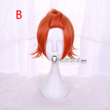 Tsukiuta Procellarum Haduki You Orange Cosplay Wig