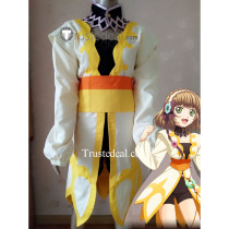 Tales of Xillia Leia Rolando Yellow Cosplay Costume 1