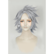 My Hero Academia Boku no Hero Academia Tetsutetsu Tetsutetsu Silver Gray Cosplay Wig
